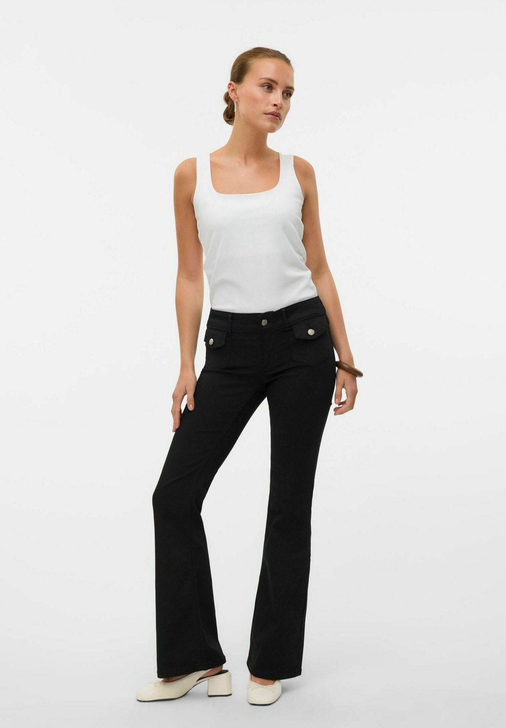 

Расклешенные джинсы Vero Moda, черный