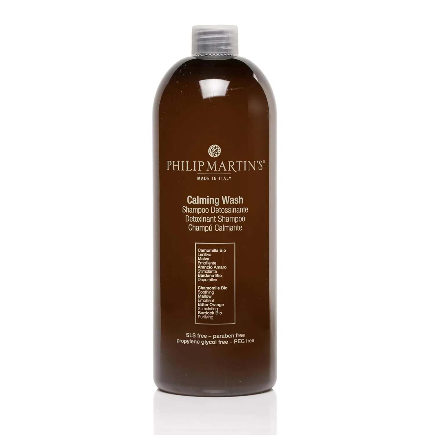 Успокаивающий и детоксифицирующий шампунь Philip Martin's Calming Wash 1000 мл Philip Martin'S