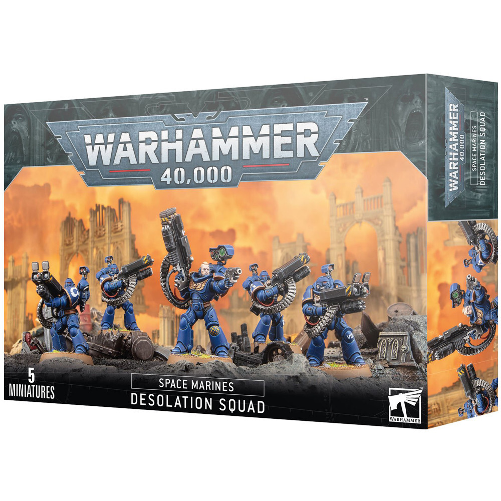 

Миниатюра Games Workshop Warhammer 40K: Space Marines - Desolation Squad