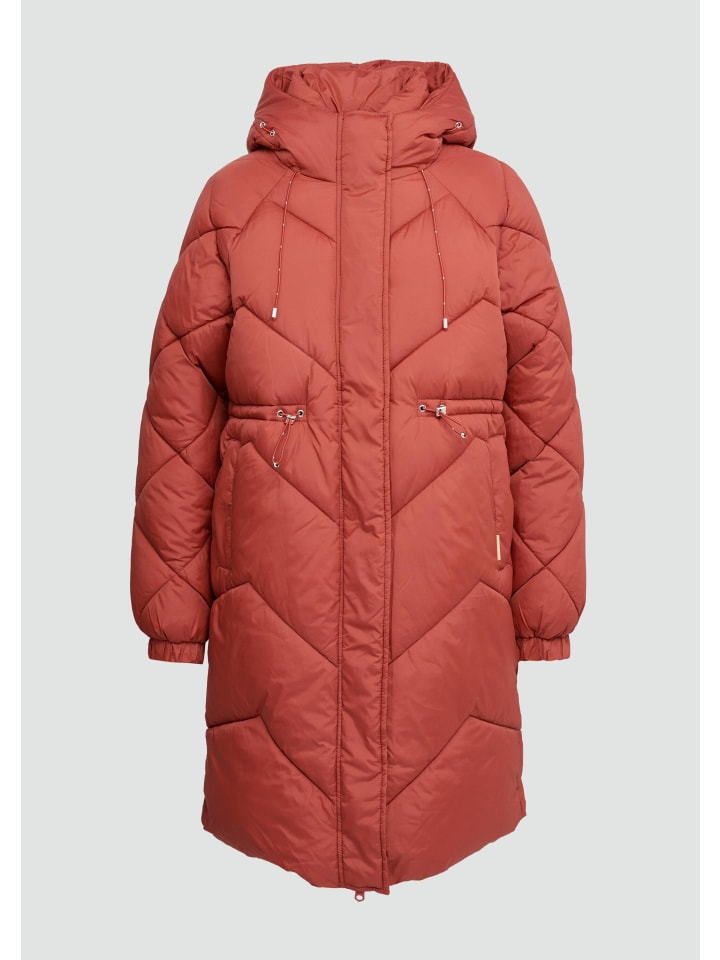 

QS Верхняя куртка цвета 3835_ржаво-красный