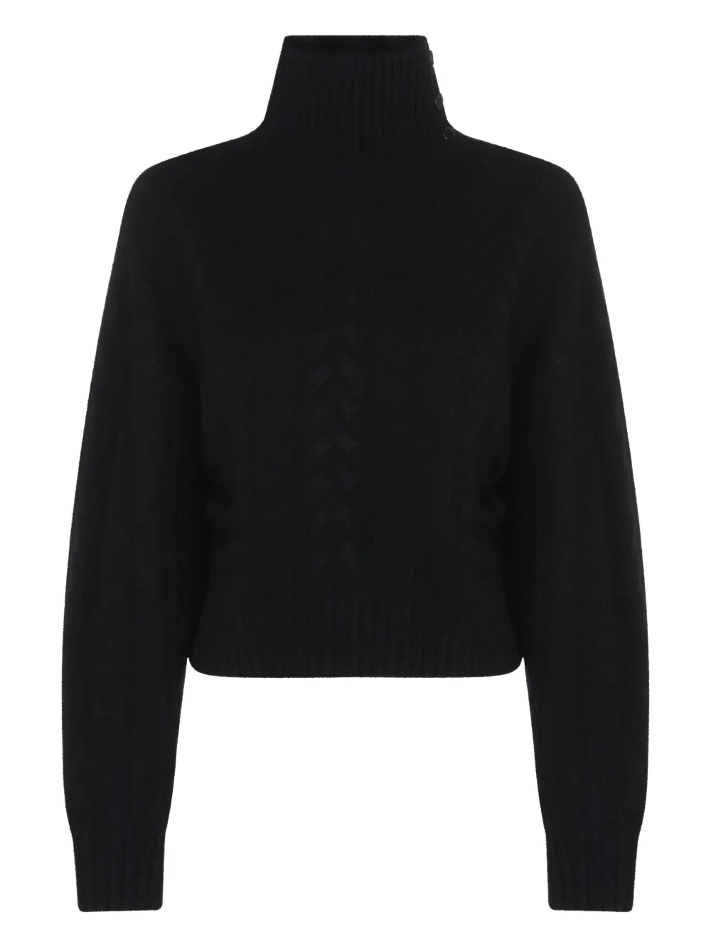 

Свитер с косами Not Shy, черный