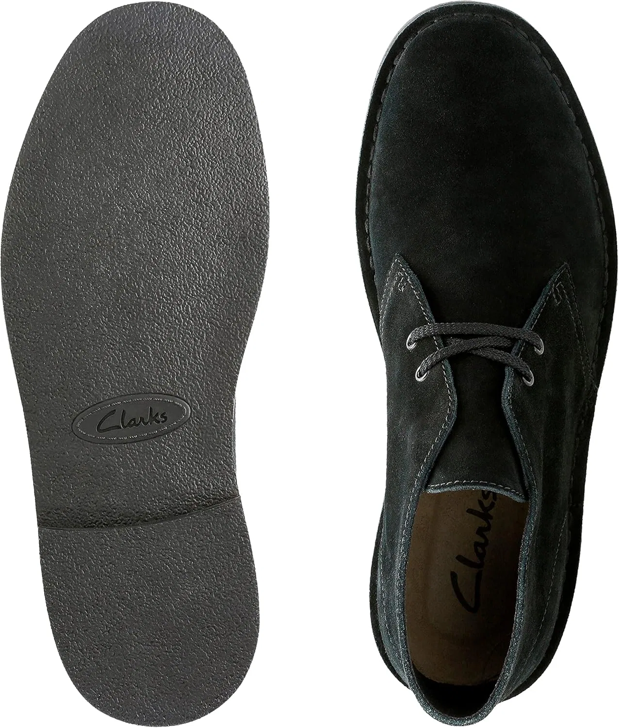 Мужские ботинки Clarks Bus Hacre 2 Desert Boots, Black Sheer Joy — фото 4