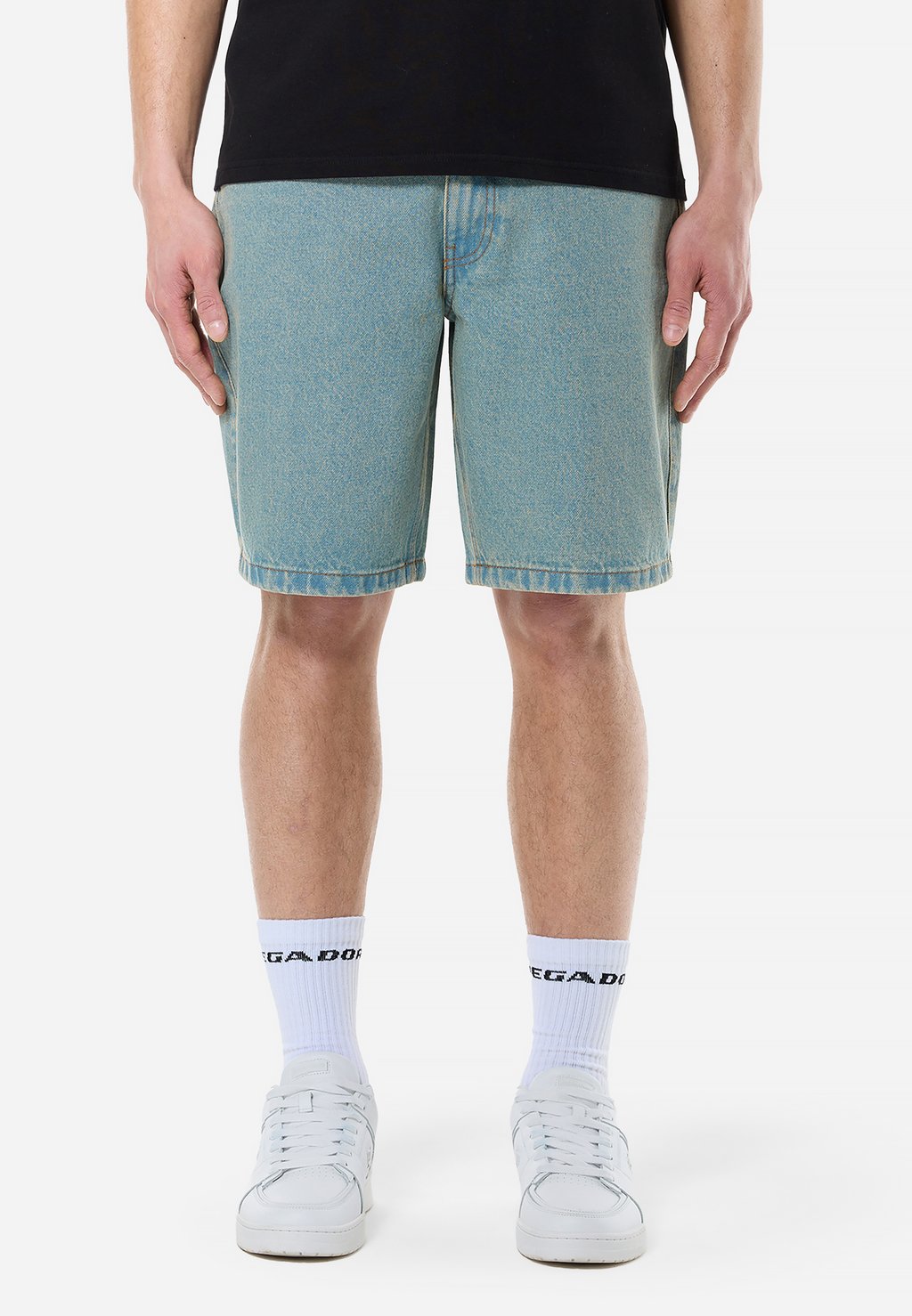 

Джинсовые шорты BOSTIC Pegador, цвет Washed Vintage Blue