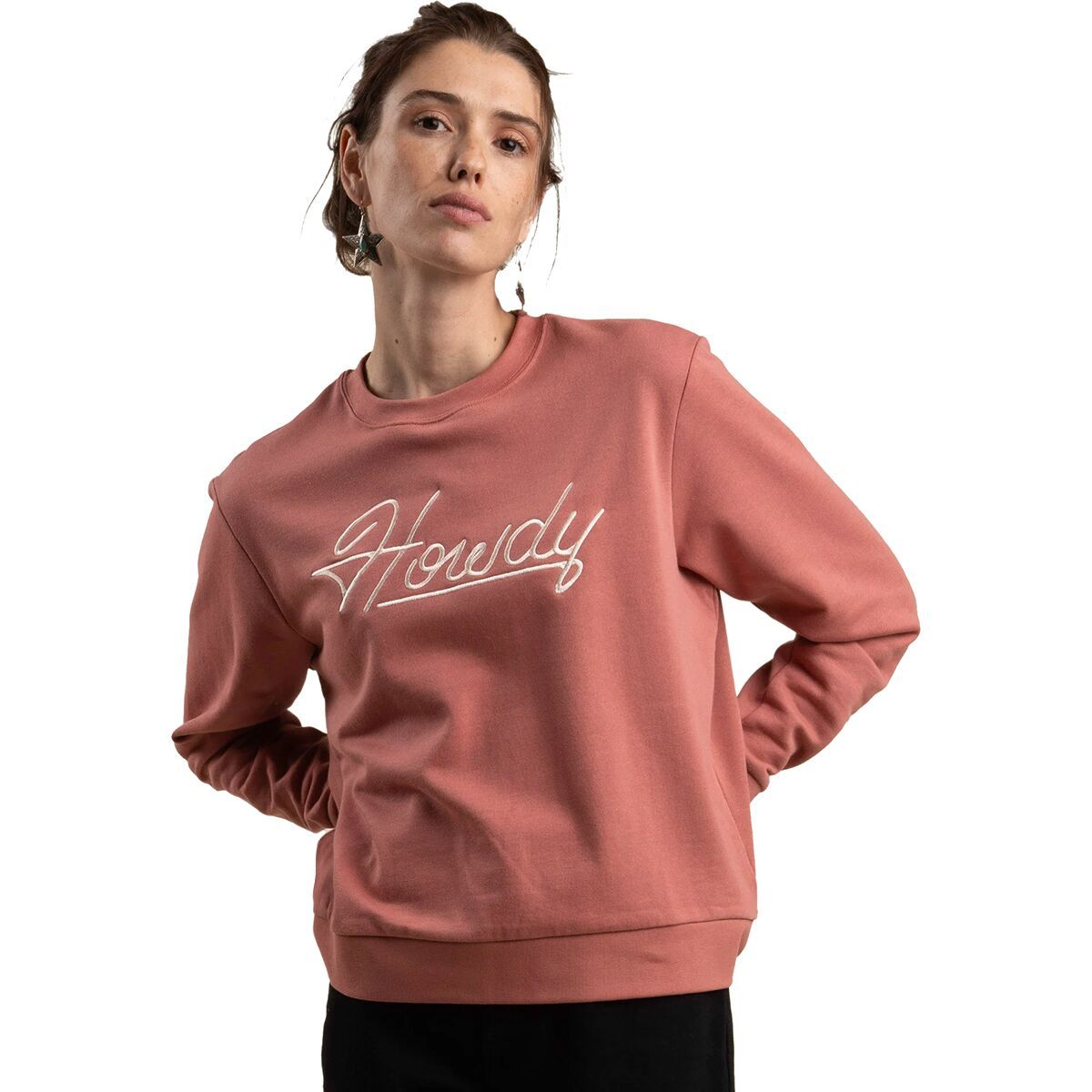 

Худи с удлиненными плечами Howdy Sendero Provisions Co., лиловый