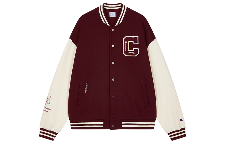 

Champion Куртка Unisex, Preppy Red & Beige White