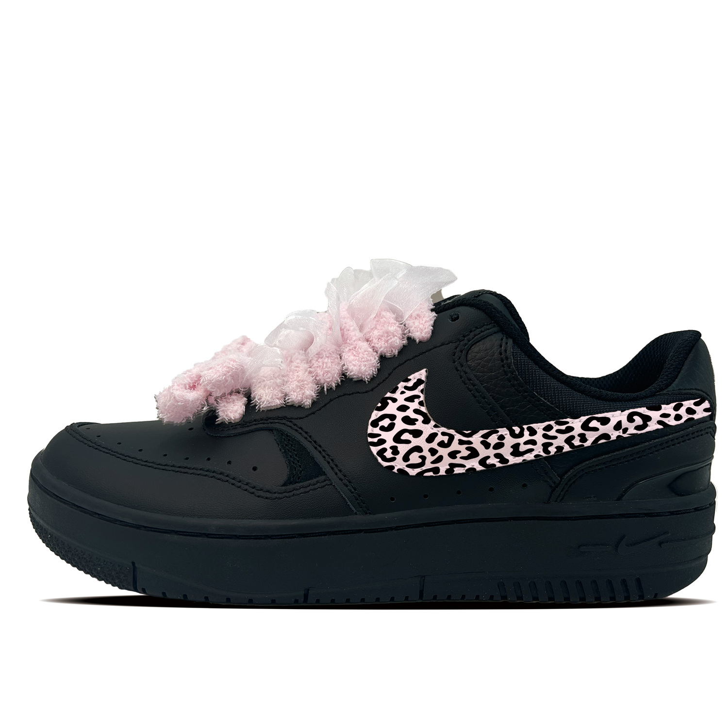 

Nike Gamma Force Cinnamon Pink Abrasion Resistant Low top Skateboard Shoes Unisex розовый черный