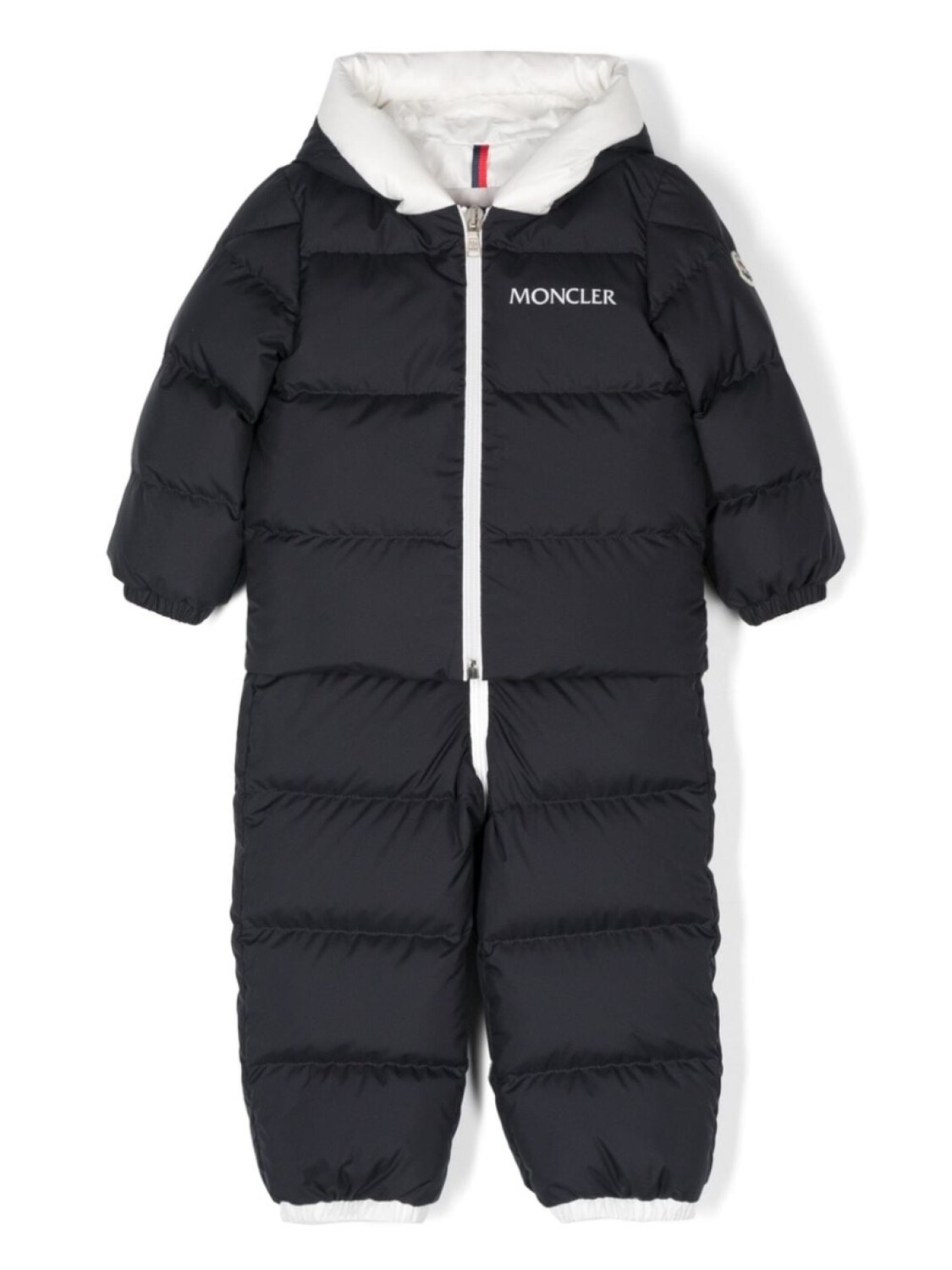 

Moncler Enfant утепленный зимний комбинезон Xola, синий