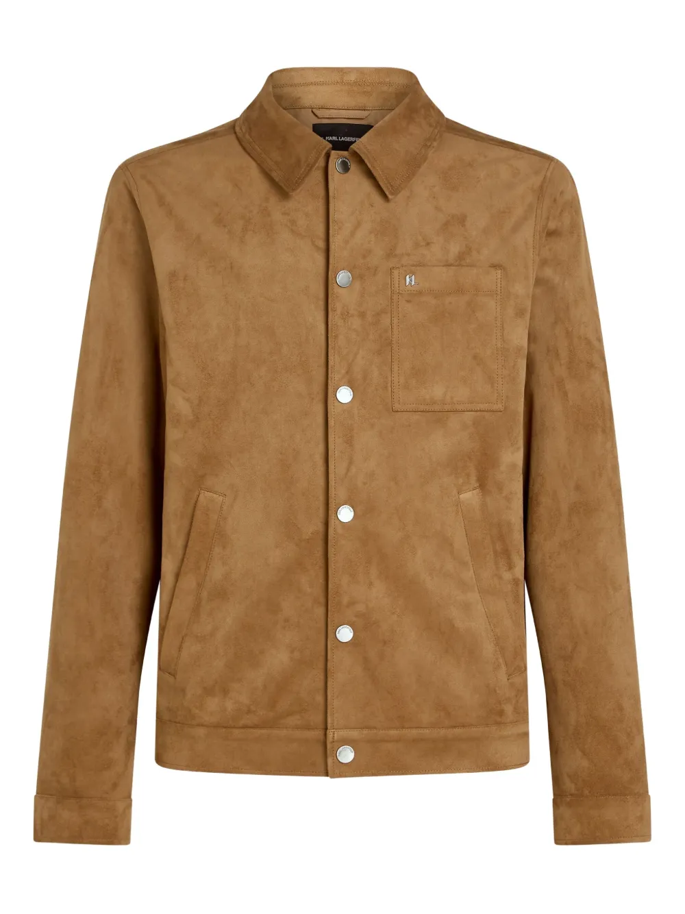 

Куртка из искусственной замши Karl Lagerfeld, коричневый