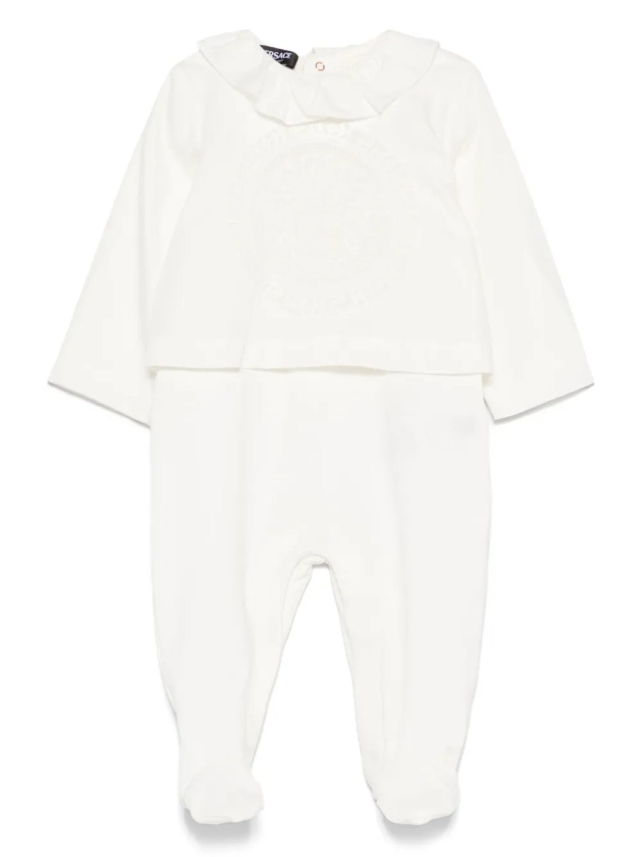

Versace Kids пижама с узором Medusa, белый