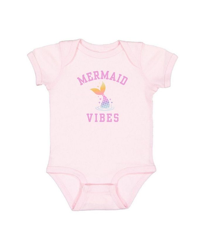 

Детский боди с коротким рукавом "Mermaid Vibes" для девочек Sweet Wink, розовый