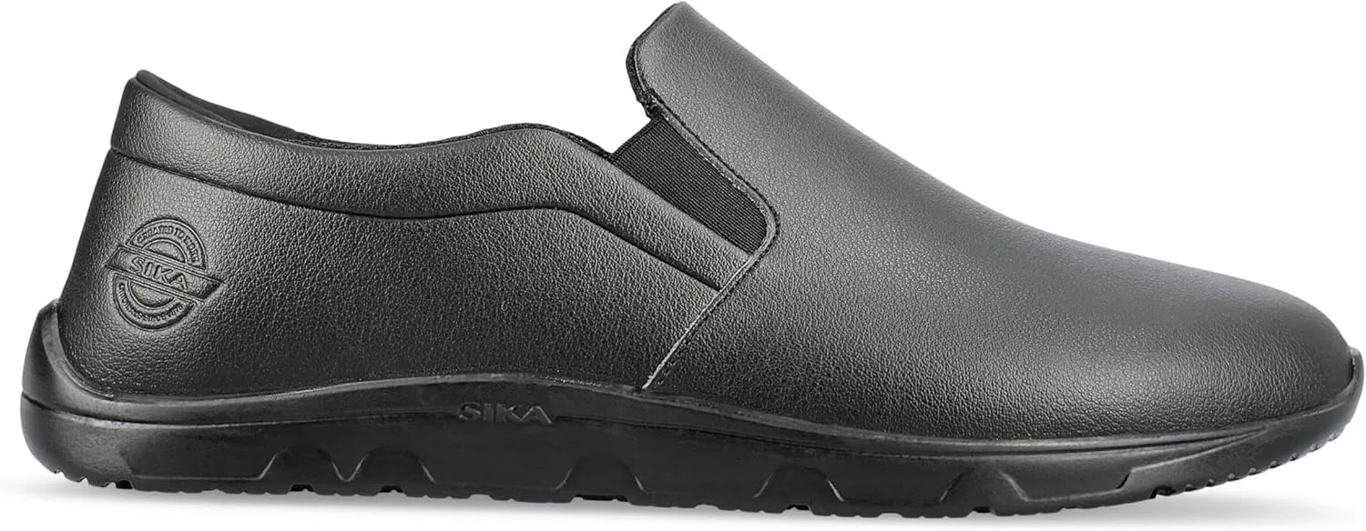 Рабочие ботинки Sika 19302 Stable Work Shoes O2 SRC - идеально подходят для гостиниц, ресторанов и столовых, Black — фото 2