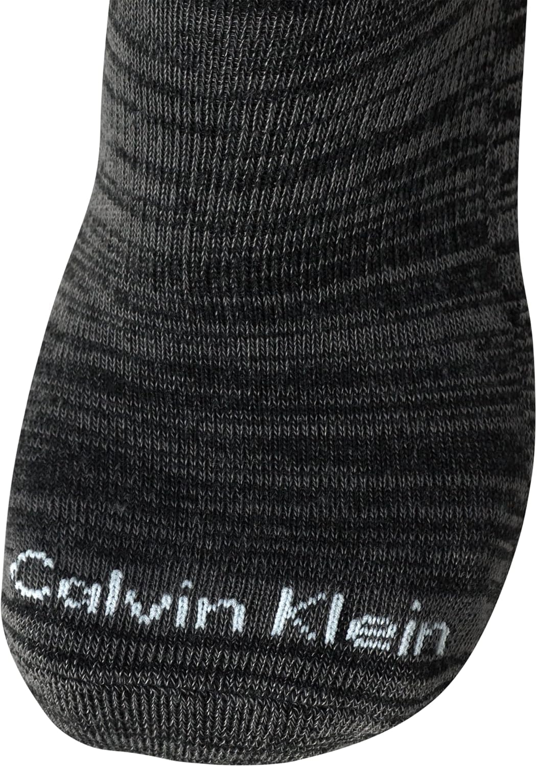 Мужские носки Calvin Klein Quarter Socks - 12 пар дышащих, мягких, амортизированных, спортивных носков до щиколотки для мужчин, Black/Grey Multi — фото 4
