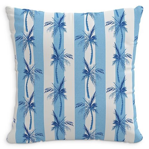 

Декоративная подушка Cabana Stripe Palms, 18 x 18 дюймов Cloth & Company, цвет Blue