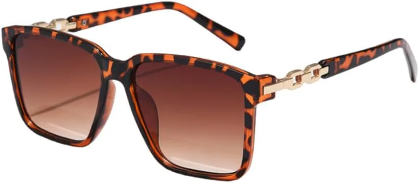 

Модные женские солнцезащитные очки, аксессуары для солнцезащитных очков, градиентные линзы, защита от УФ-излучения UV400, роскошные очки для женщин TYUVIVO, Leopard