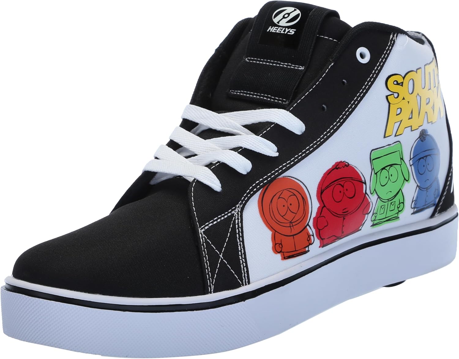 

Мужские кроссовки Heelys Racer Mid, белый/черный/желтый