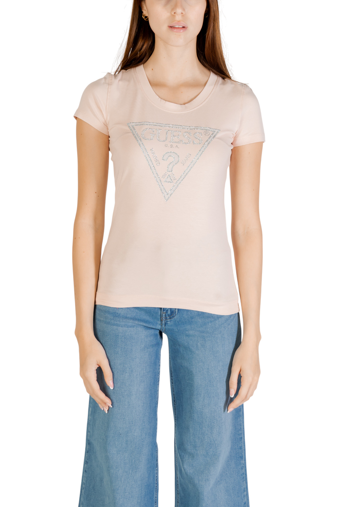 

Футболка Guess, pink