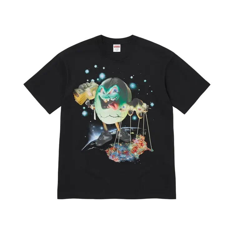 Футболка с коротким рукавом Supreme x Salem, черный