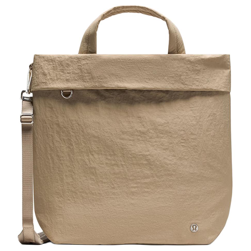 

Lululemon Сумка через плечо Logo Label для женщин, цвет Oak Brown