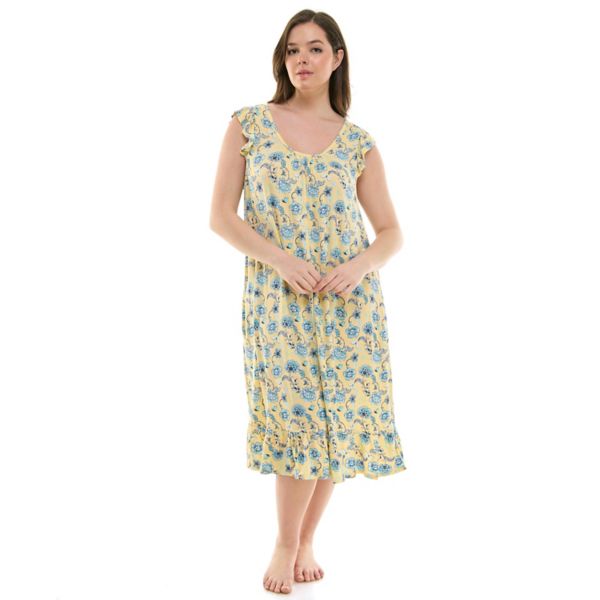 

Пижама больших размеров Croft & Barrow, цвет nadia tonal floral btr
