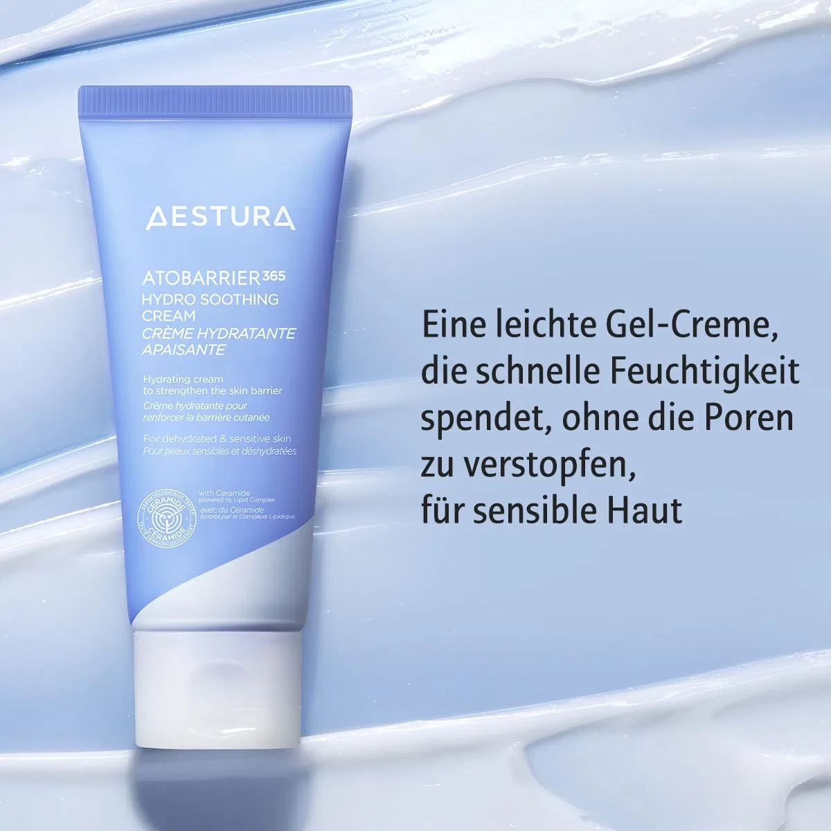 Крем для лица Aestura — Легкий гель- ATOBARRIER365 HYDRO SOOTHING CREAM для лица — фото 2