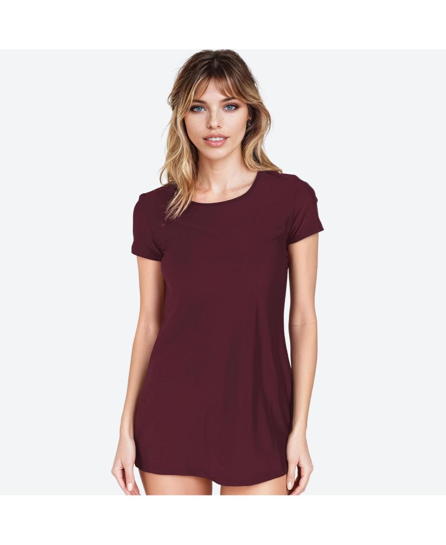 

Купальный костюм Anna, туника и плавки/бюстгальтер Calypsa, Wine