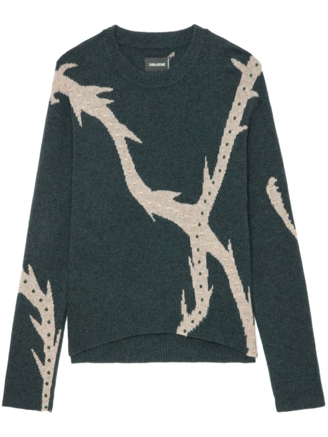 

Zadig&Voltaire джемпер Markus, зеленый