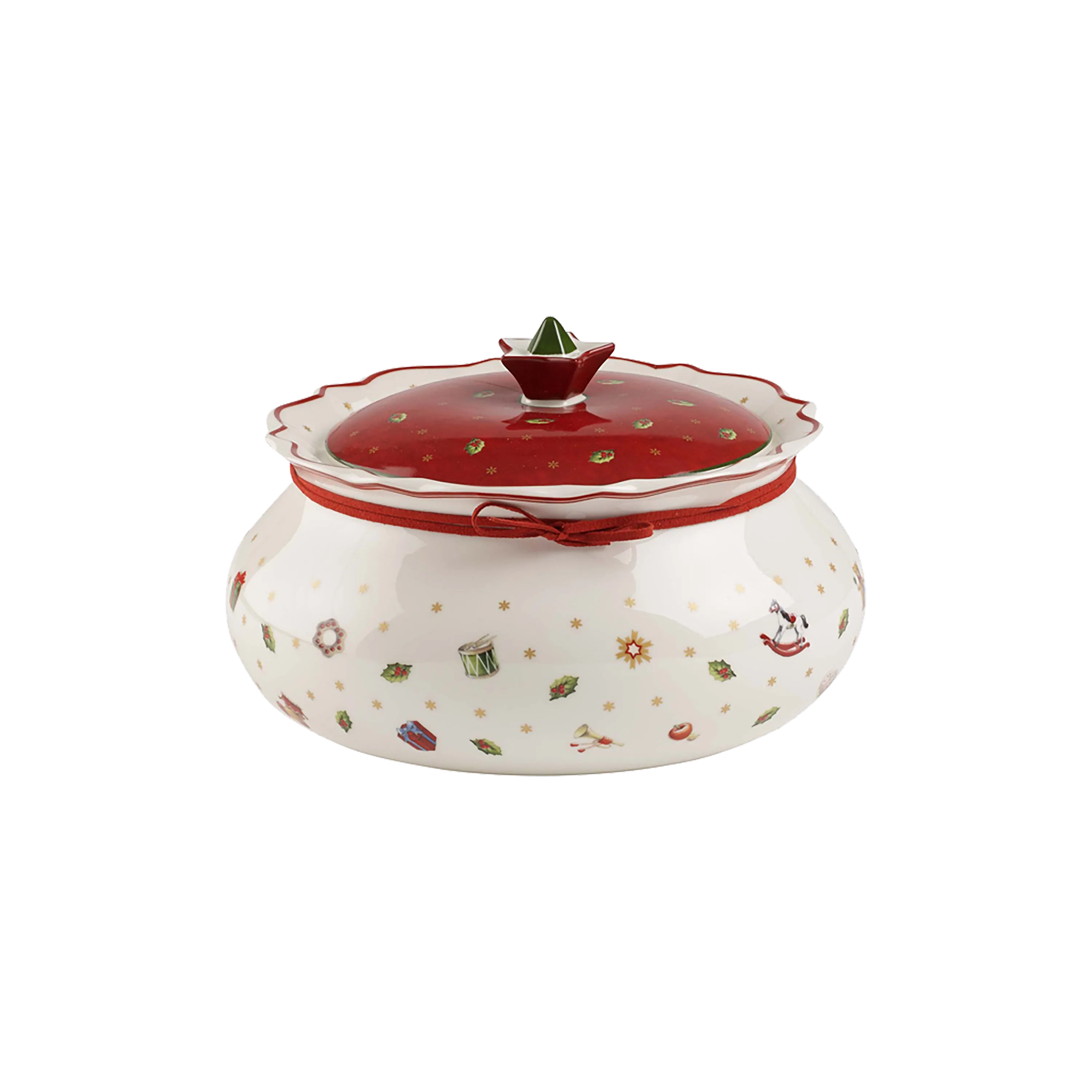 

Баночка для печенья Toy's Delight Villeroy & Boch, красно-белый