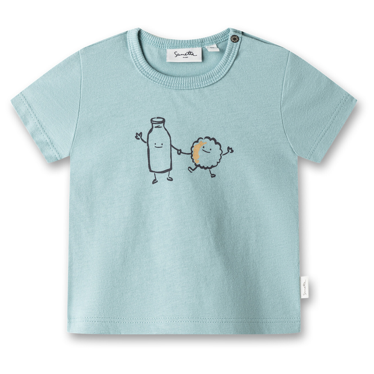 

Футболка Sanetta Pure Baby Boys LT 1 Cotton, цвет Tourmaline