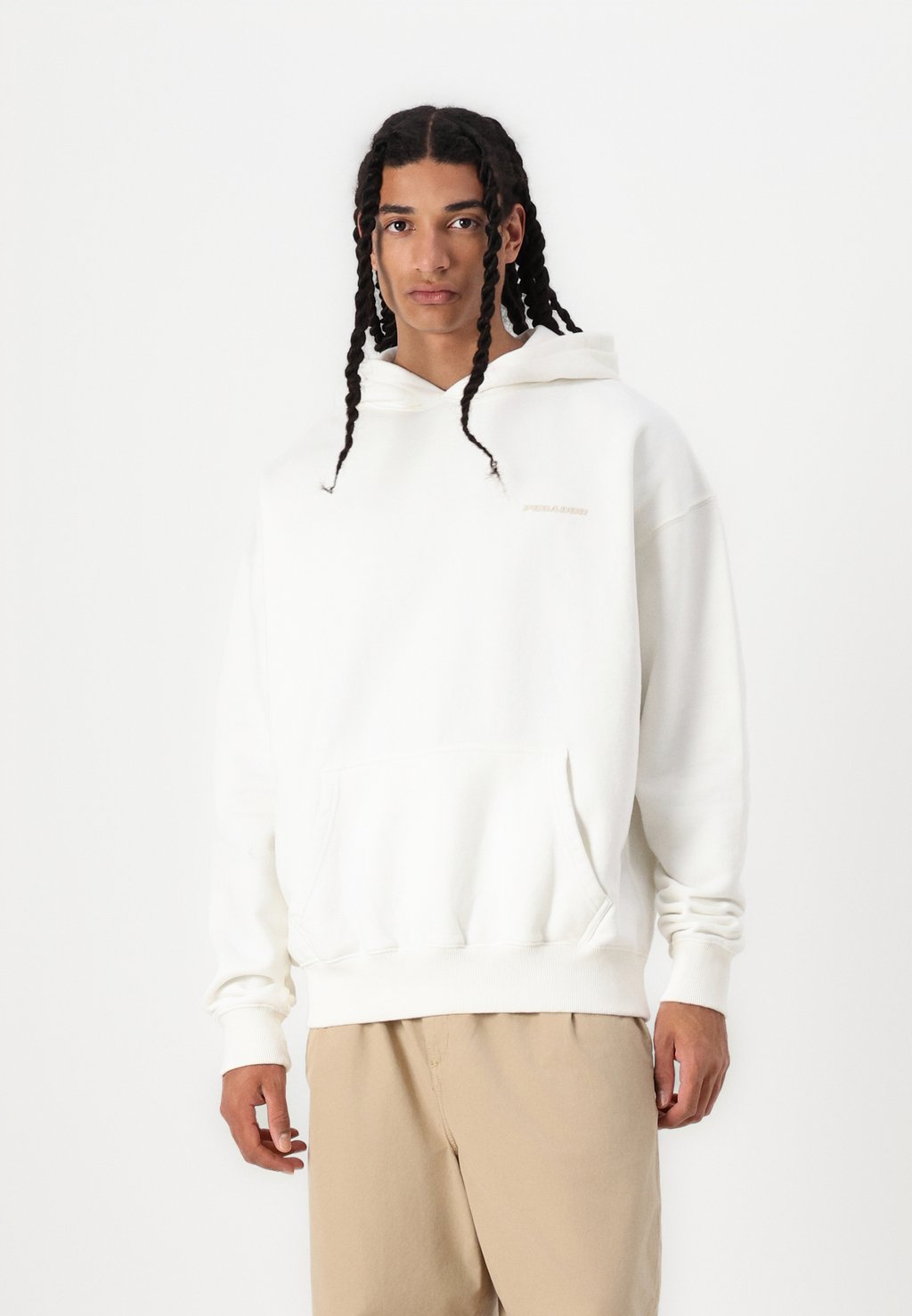 

Толстовка с капюшоном LOGO OVERSIZED HOODIE - Sweatshirt Pegador, кремовый
