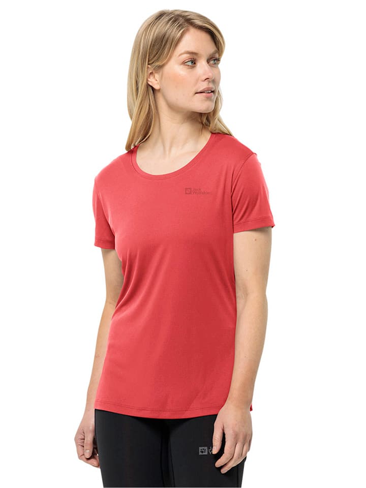 

Функциональная рубашка Jack Wolfskin Trainingsshirt Tech, красный