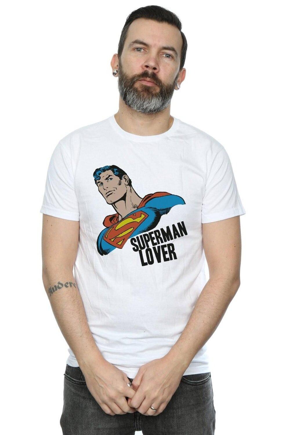 

Футболка «Любовник Супермена» DC Comics, белый