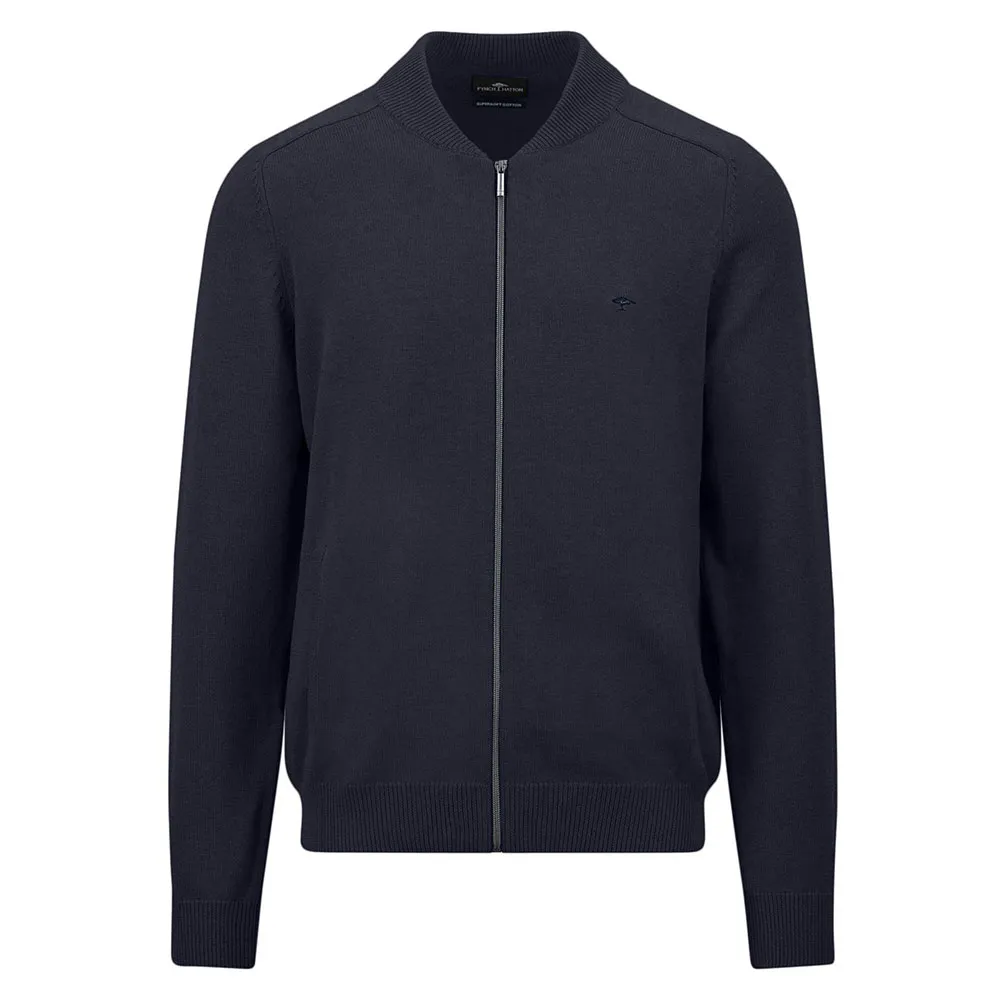 

Свитер Fynch Hatton 1409204 full zip, синий