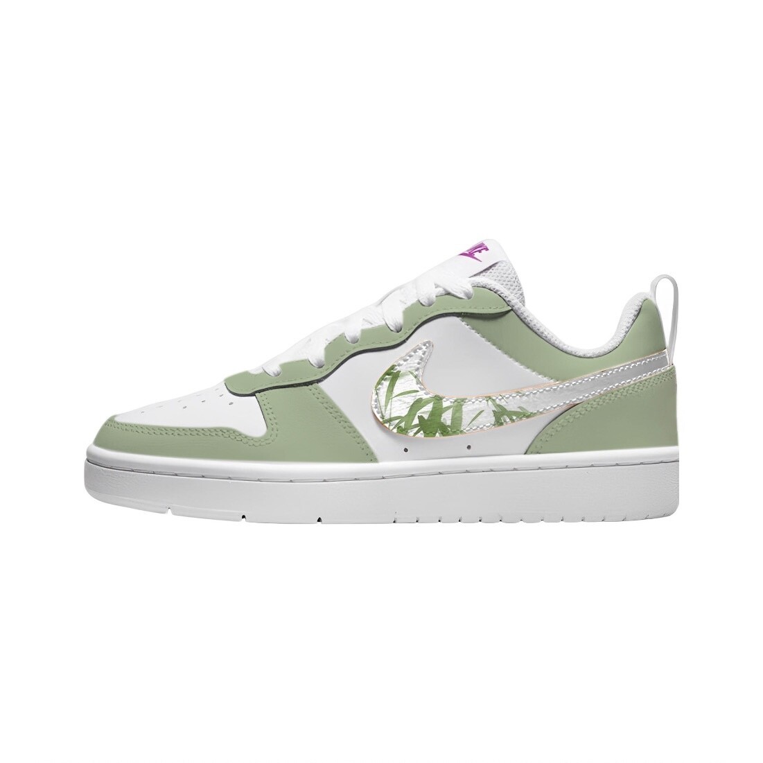 

Кроссовки Nike Court Borough Skateboard Shoes Women's Low-Top White/Green, Зеленый, Кроссовки Nike Court Borough Skateboard Shoes Women's Low-Top White/Green