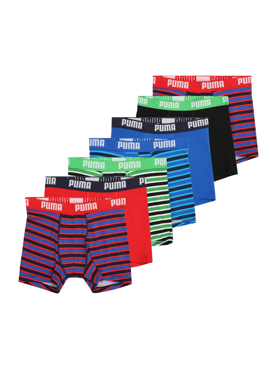 

Трусы PUMA, цвет Blue/Green/Red/Black