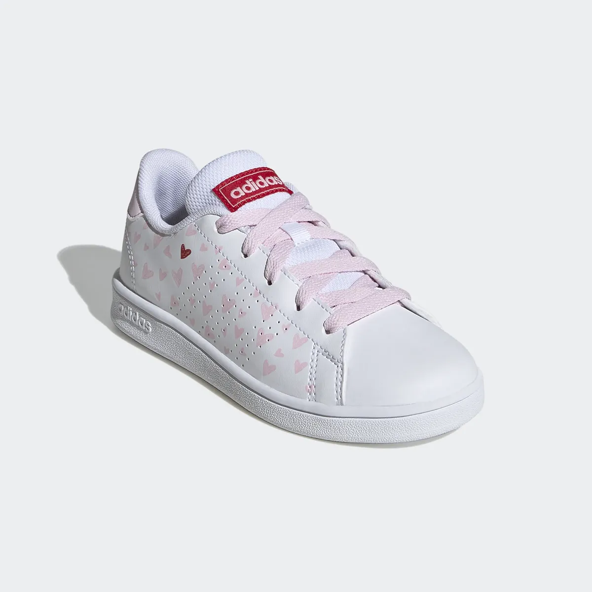 

Спортивные кроссовки adidas "ADVANTAGE KIDS" Adidas Sportswear, цвет Cloud White / Clear Pink / Better Scarlet