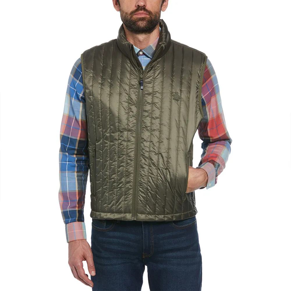 

Жилет Original Penguin Rec Fill Vertical Quilted, зеленый