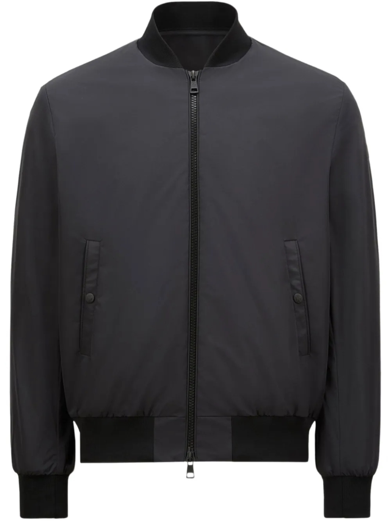 

Куртка с нашивкой-логотипом Moncler, черный