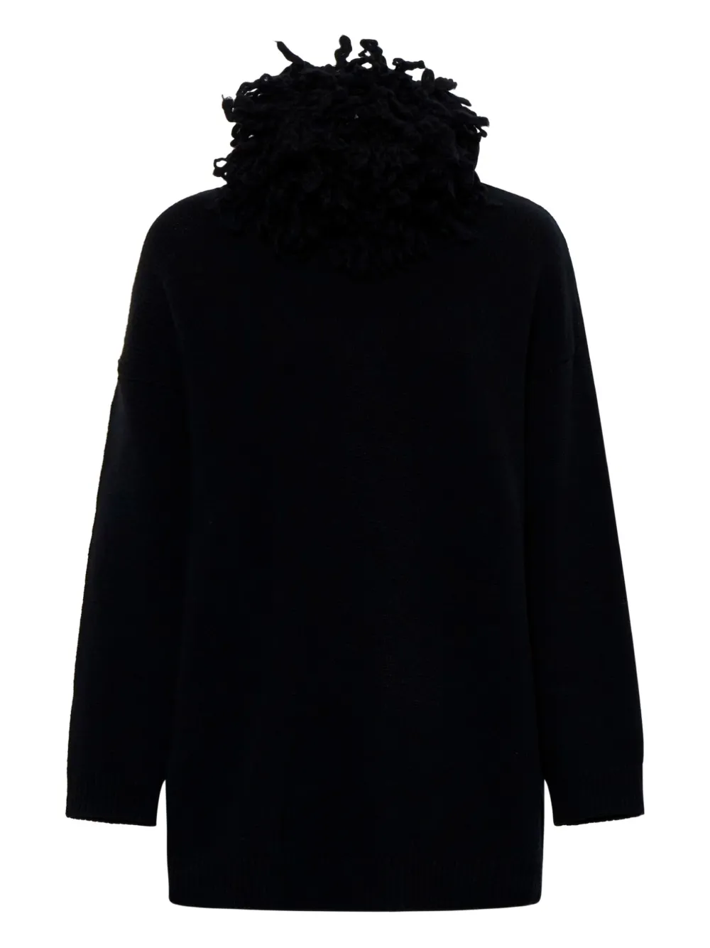 

Свитер с высоким воротником Valentino Garavani, черный