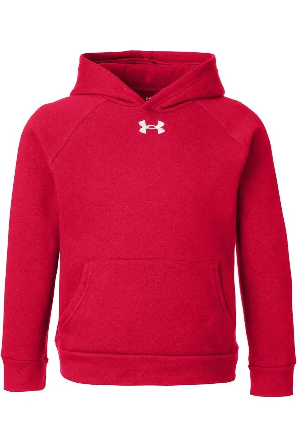 Детская флисовая толстовка Under Armour Rival, красный/белый