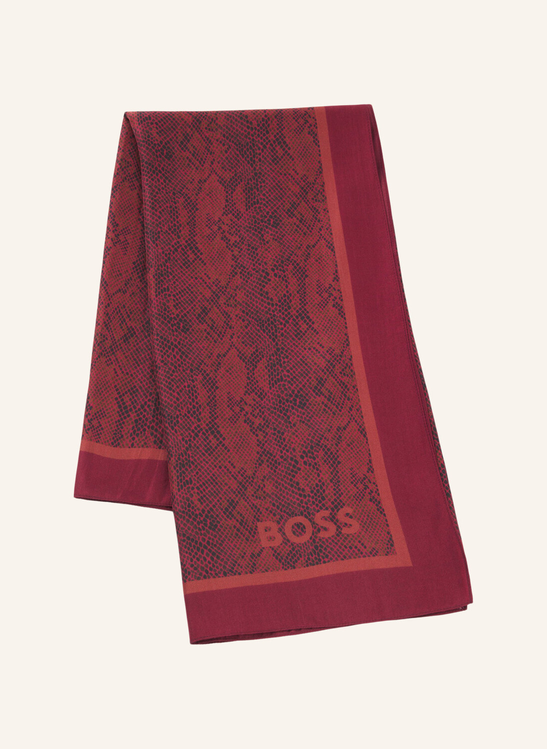 

Тканый шарф lain_90*90 Boss, красный