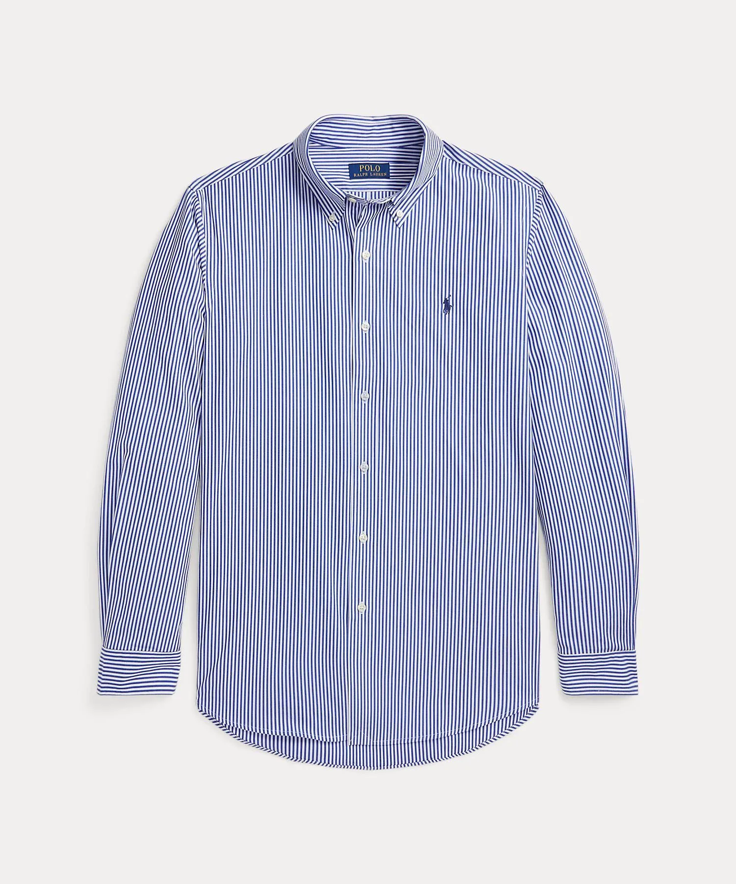 Классическая рубашка из эластичного поплина Polo Ralph Lauren, 400 Blue