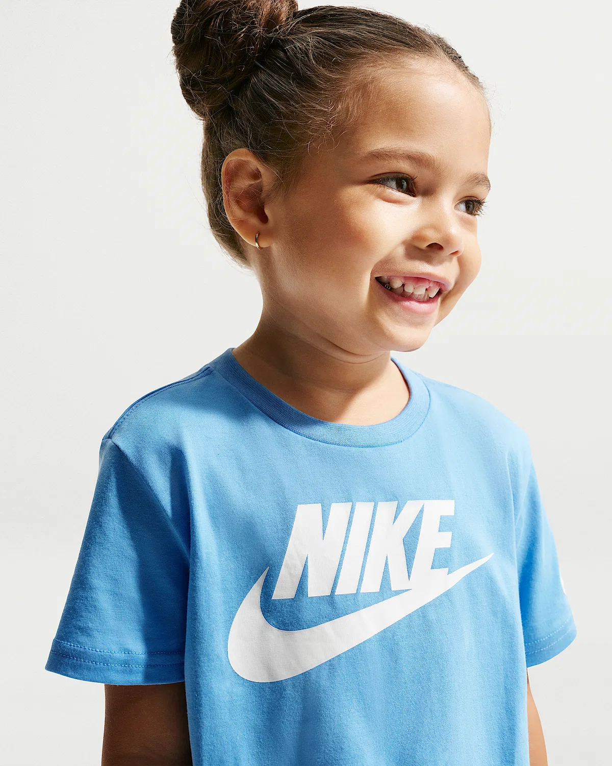Футболка Nike Toddler Futura Evergreen, University Blue — фото 3