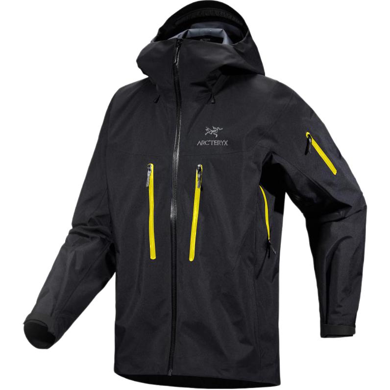 

Arcteryx Куртка Arc'teryx Alpha SV GORE TEX®, Black/Yellow Zippers