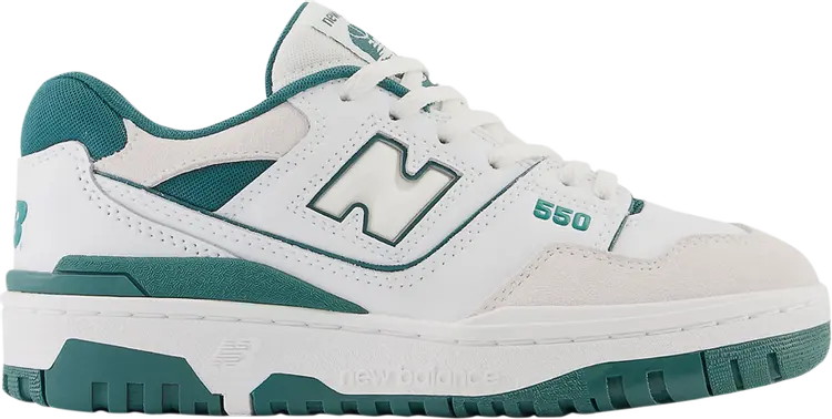 

Кроссовки 550 Big Kid 'White Vintage Teal', белый