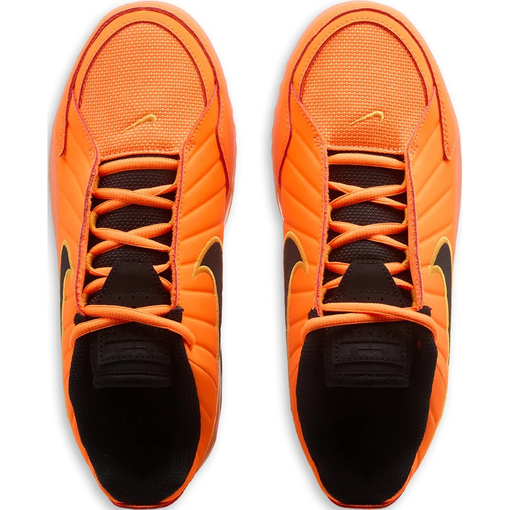Баскетбольные кроссовки Lebron witness vii Nike, оранжевый — фото 4