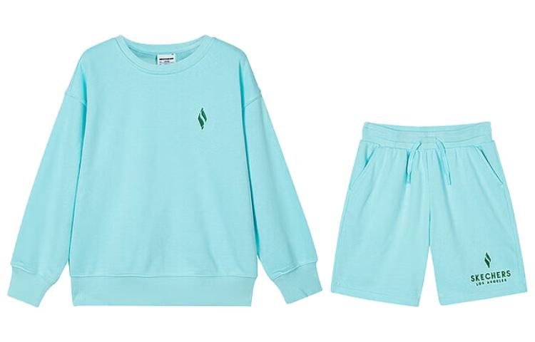 

Повседневная спортивная одежда Райский зеленый Детские Skechers, Небесный зеленый/011F