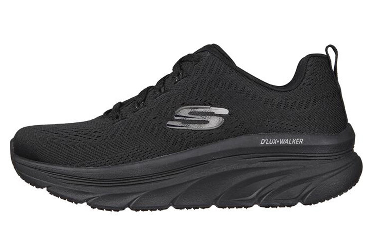 

Кроссовки женские D"lux Walker Lifestyle с низким верхом, полностью черные Skechers