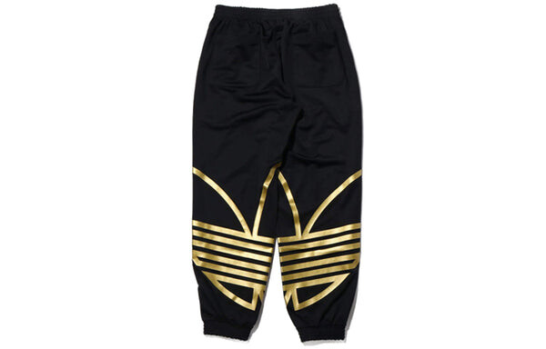 Спортивные штаны adidas originals Metallic Track Pants 'Black/Platinum Metallic', черный — фото 2
