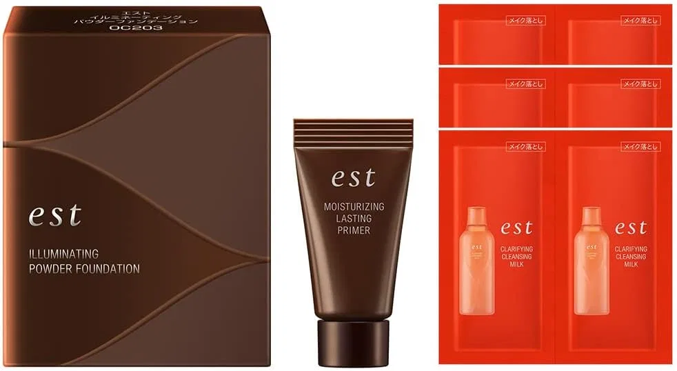 Пудра компактная Est Illuminating Powder Foundation Limited Set