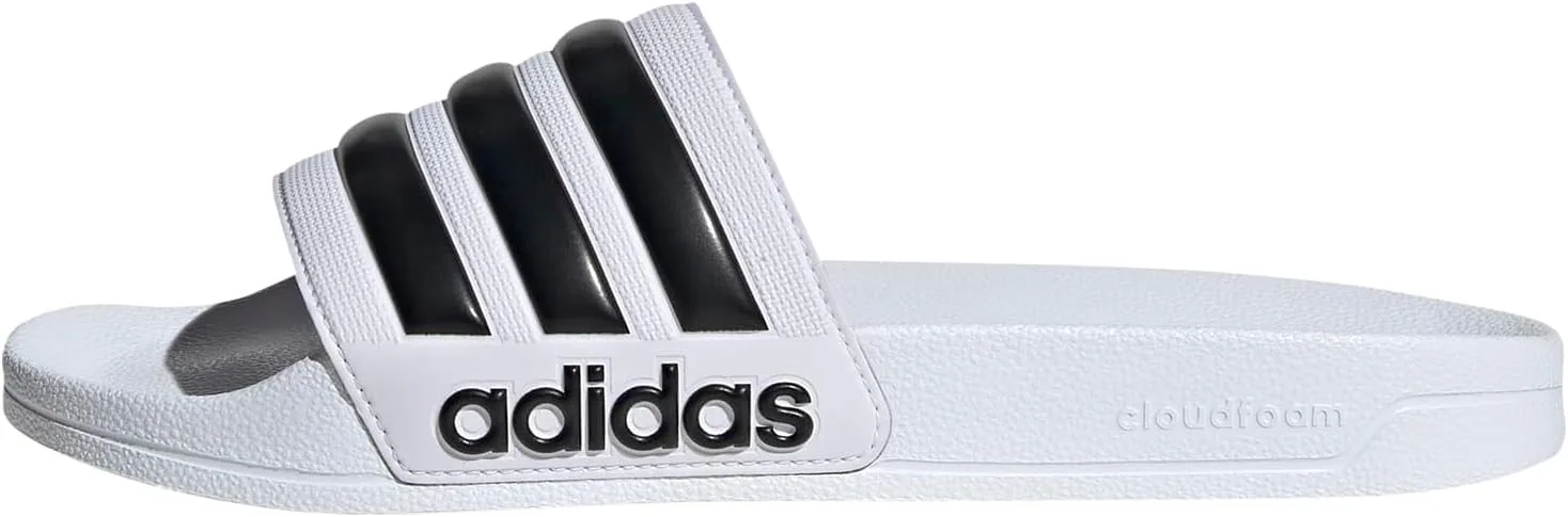 Мужские шлепанцы Adidas Voloomix, белый/черный